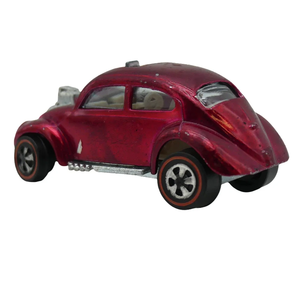 Vintage 1968 Mattel Hot Redline Wheels Custom Volkswagen Bug Diecast Car